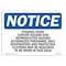 Signmission OSHA Notice Sign, 5" Height, 7" Width, Ethylene Oxide Cancer Hazard And Reproductive Sign, Landscape OS-NS-D-57-L-12180 - alternate 1